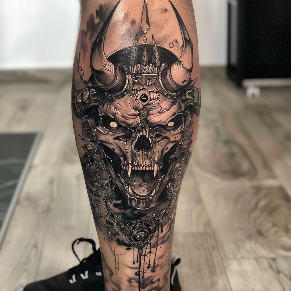 牛魔王主题纹身解析和建议+牛魔王纹身图案16款