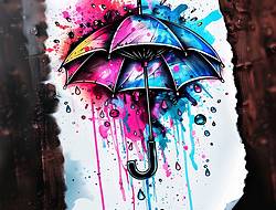 雨伞手稿