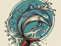 海豚手稿(17张)
