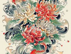 菊花手稿(16张)