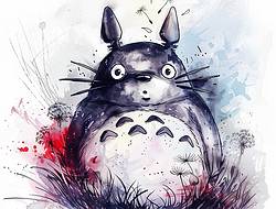 龙猫手稿