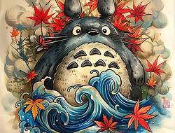 龙猫手稿