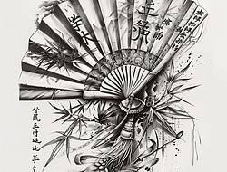 扇子手稿(19张)